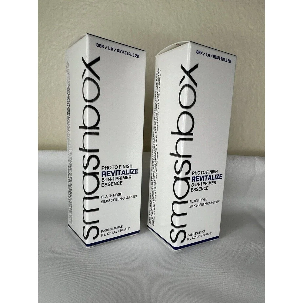 2x NEW Smashbox Photo Finish‎ Revitalize 8-in-1 Primer Essence Spray 1 oz, NIB
